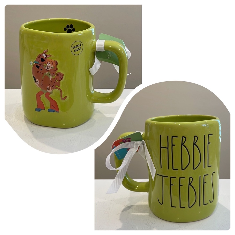 NWT Rae Dunn X Scooby-Doo HEBBIE JEEBIES Mug